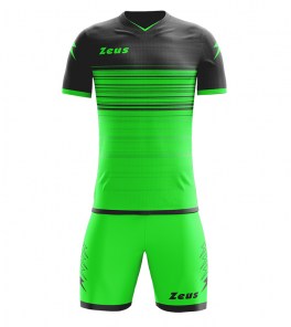 Волейбольная форма мужская Zeus ELIOS KIT Светло-зеленый/Черный